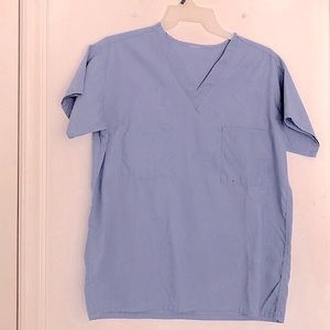 Women’s Blue Reversible Scrub top